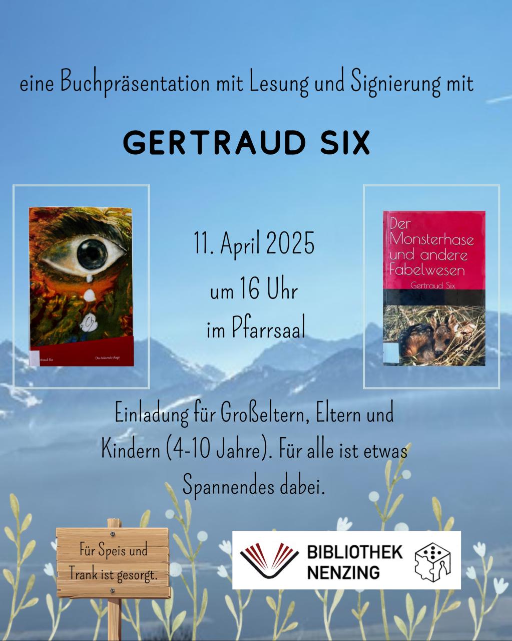 Gertraud Six Lesung