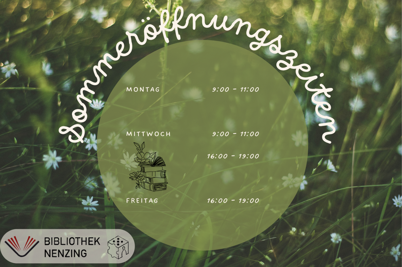 sommeröffnungszeiten