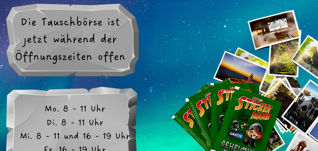 Einladung zum Sticker Tauschbörse