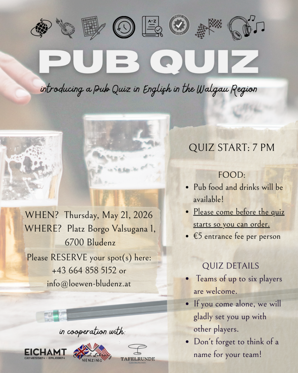 english pub quiz 