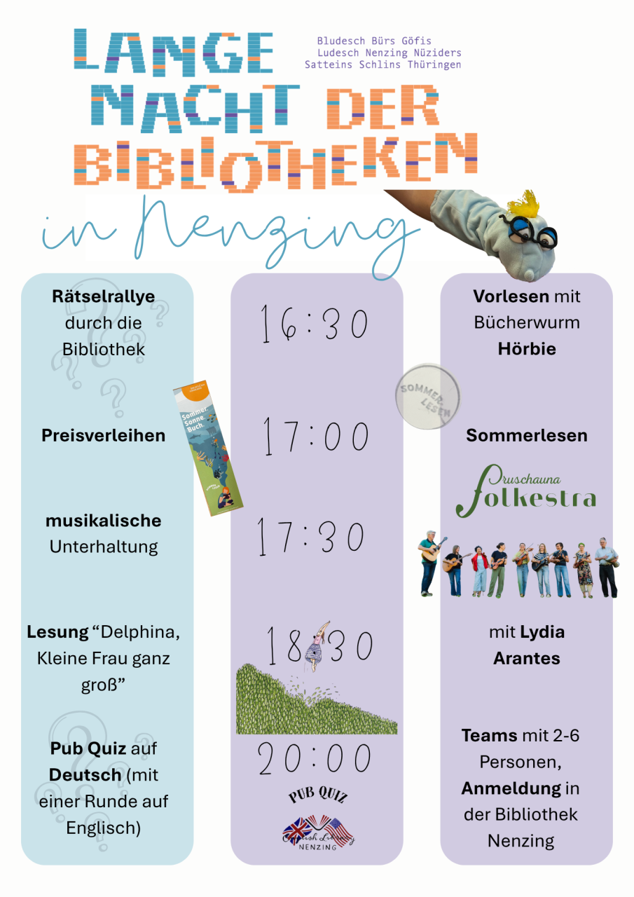 Lange Nacht der Bibliotheken in Nenzing 2026