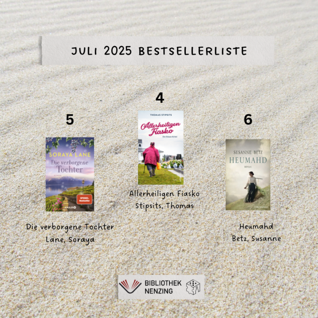 Bestsellerliste 07/2025 2