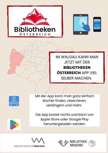 Bibliotheken Österreich App Anleitung Seite 1
