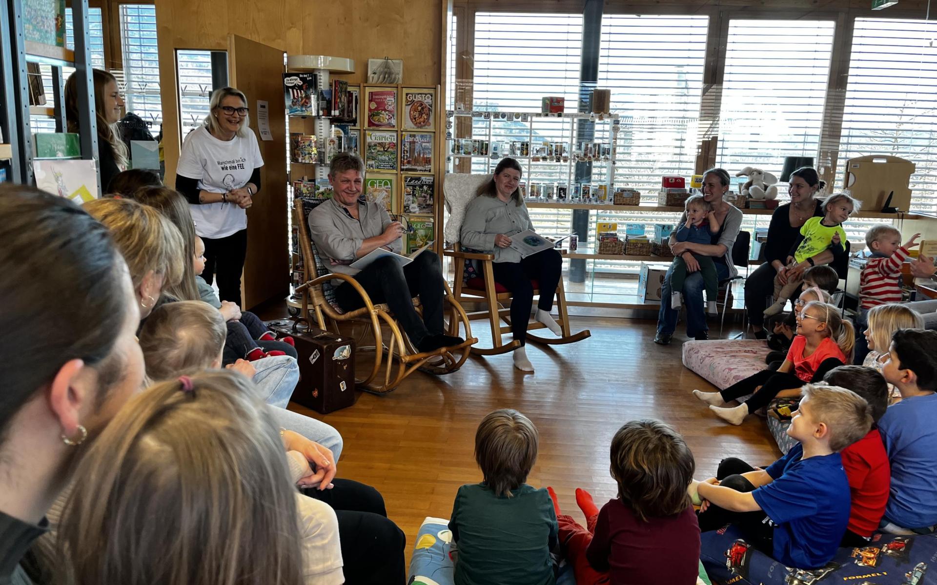 Lesespass mit dem Bürgermeister