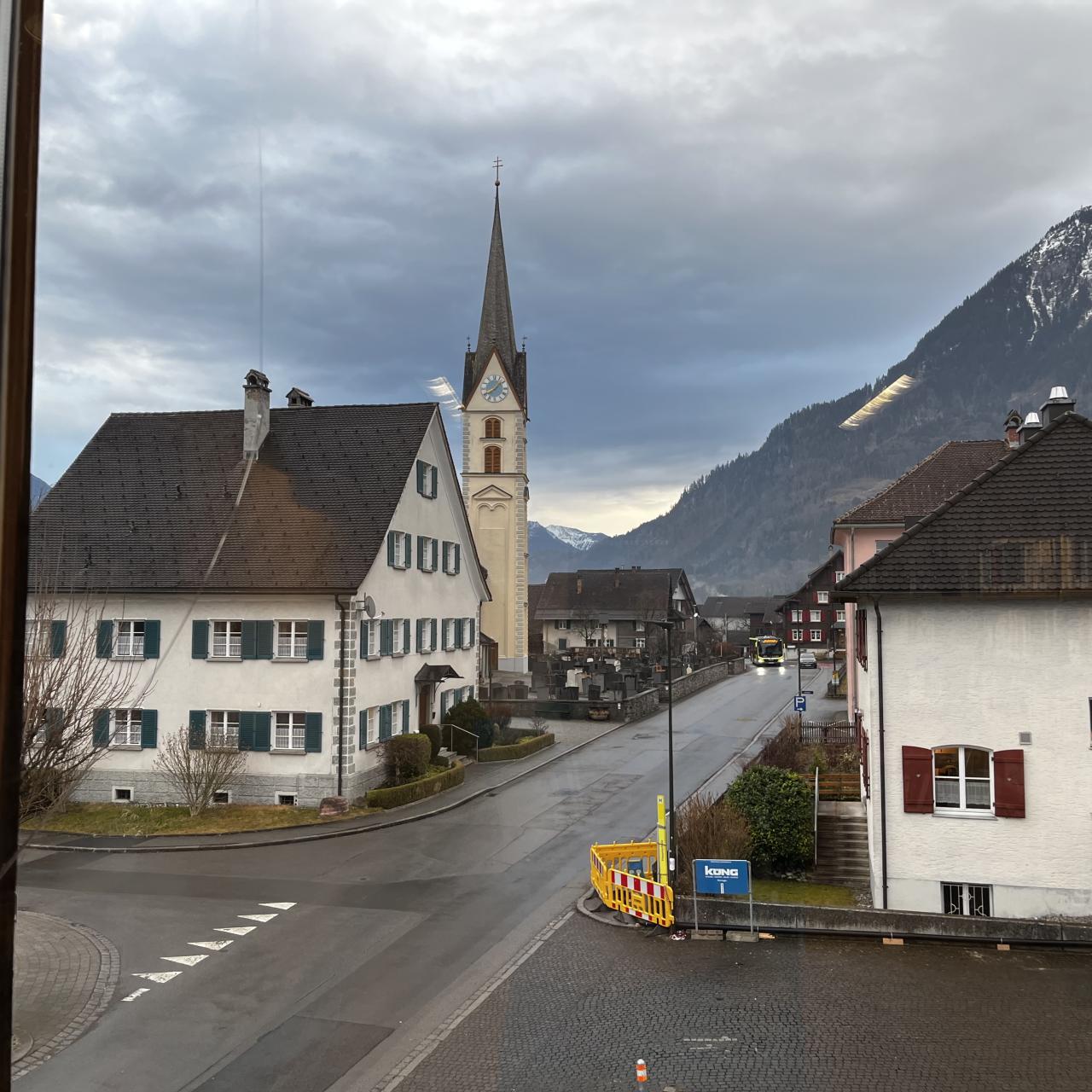 Blick von der Bibliothek