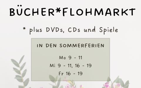 Bücherflohmarkt 2026